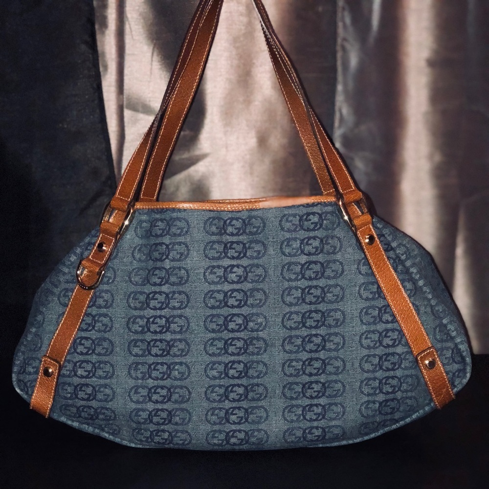 Gucci Abby denim tote